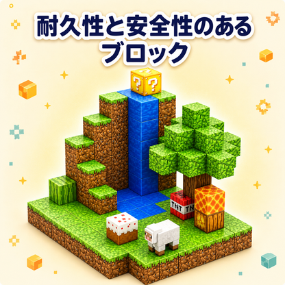 Yume™ カチッと簡単。遊びながら“考える力”が育つ知育磁石ブロック