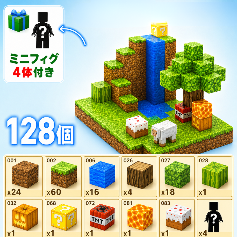 Yume™ カチッと簡単。遊びながら“考える力”が育つ知育磁石ブロック